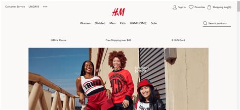 hnm online shopping.